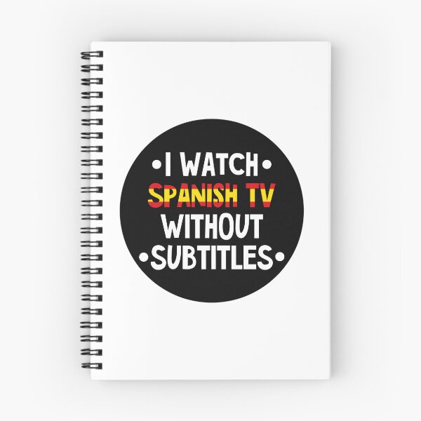 Artikelvorschau, Ich schaue spanische Fernsehserien ohne Untertitel entworfen und verkauft von AnnaRuz.