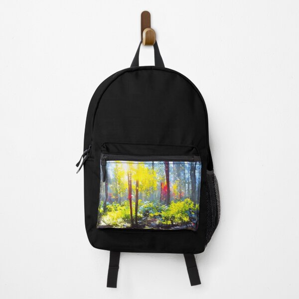Item preview, Sun shining through forest trees designed and sold by fizzribbit.