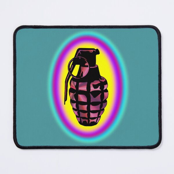 Item preview, pink grenade  designed and sold by sandpiperstudio.