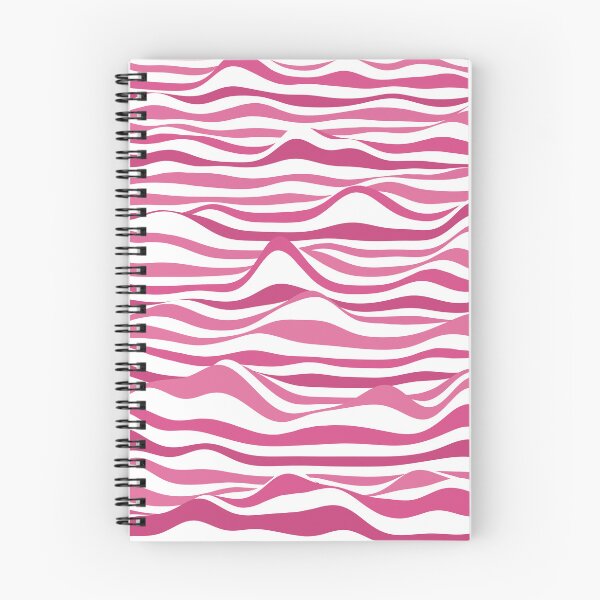 Item preview, pink ocean waves designed and sold by Timegraf.