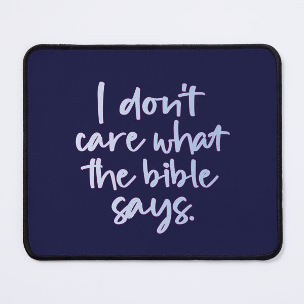 Item preview, I don't care what the bible says designed and sold by retro10.