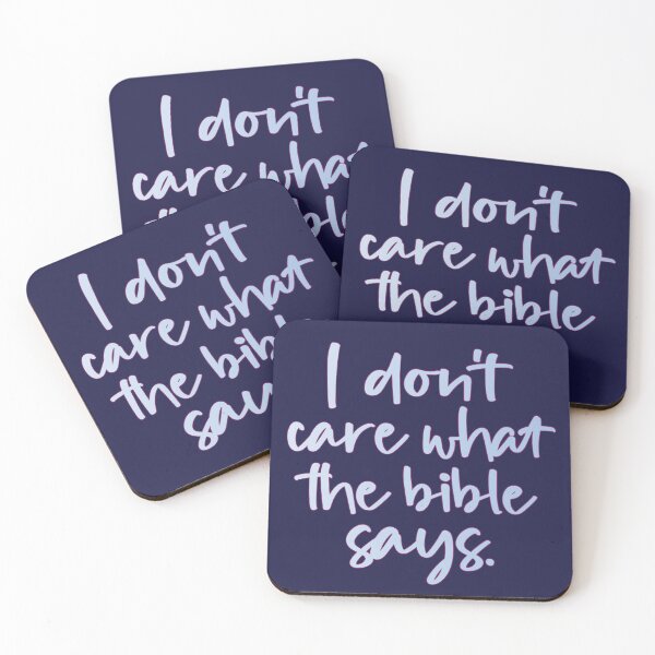 Item preview, I don't care what the bible says designed and sold by retro10.