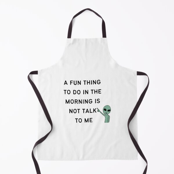 Item preview, A FUN THING TO DO IN THE MORNING IS NOT TALK TO ME designed and sold by CoolDesignUSA.