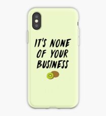 HS1 - Styles Album Kiwi Lyric Design iPhone Case