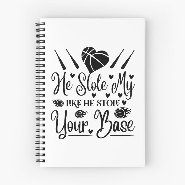 Item preview, He Stole My Like He Stole Your baseball lover baseball coach female women Inspiration Joy Mood designed and sold by DesignByHeartUK.