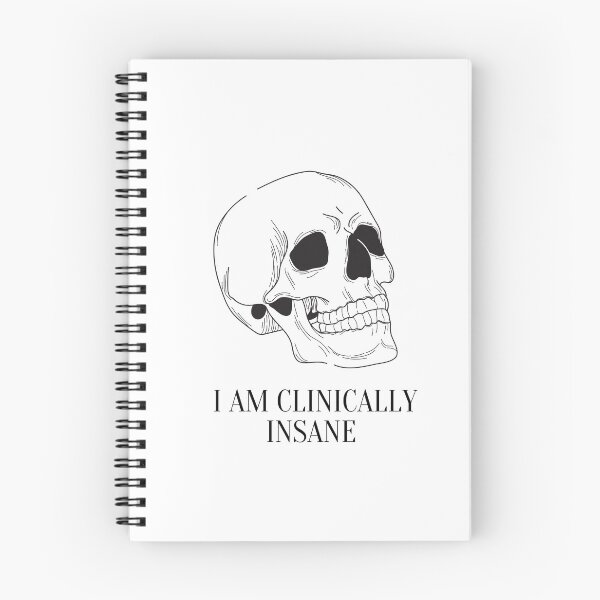 Item preview,  i am clinically insane designed and sold by NouhailaShop1.