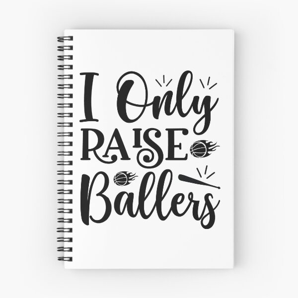 Item preview, I Only Raise Ballers lover mother baseball coach female women Vacation Inspiration Joy Mood designed and sold by DesignByHeartUK.