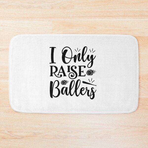 Item preview, I Only Raise Ballers lover mother baseball coach female women Vacation Inspiration Joy Mood designed and sold by DesignByHeartUK.