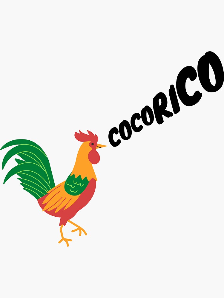 "Gallic Rooster" Sticker for Sale by Voici | Redbubble
