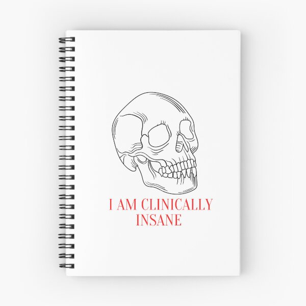 Item preview,   i am clinically insane designed and sold by NouhailaShop1.