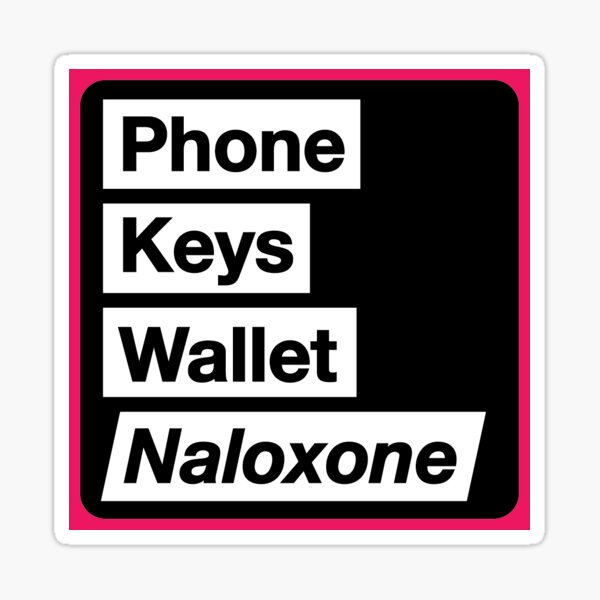 Item preview, Phone Keys Wallet Naloxone designed and sold by astandley5.