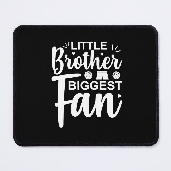 Item preview, Little Brother Biggest Fan baseball lover baseball coach Inspiration Joy Mood designed and sold by DesignByHeartUK.