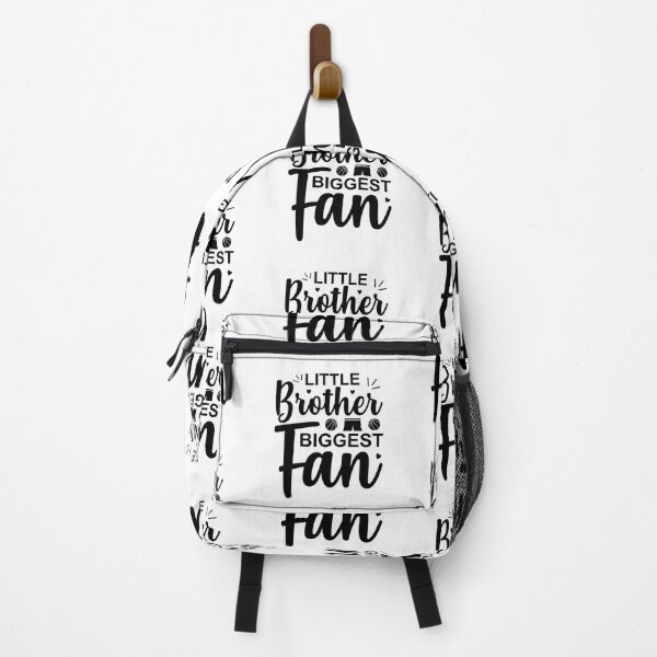 Item preview, Little Brother Biggest Fan baseball lover baseball coach Inspiration Joy Mood designed and sold by DesignByHeartUK.