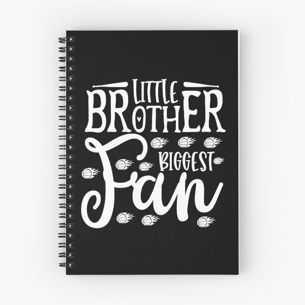 Item preview, Little Brother Biggest Fan baseball lover baseball coach Inspiration Joy Mood designed and sold by DesignByHeartUK.