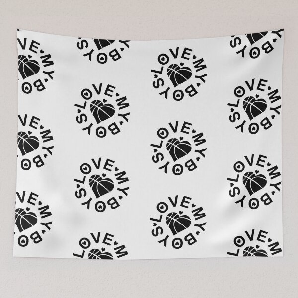 Item preview, Love My Boys Baseball Biggest Fan baseball lover baseball coach Inspiration Joy Mood designed and sold by DesignByHeartUK.