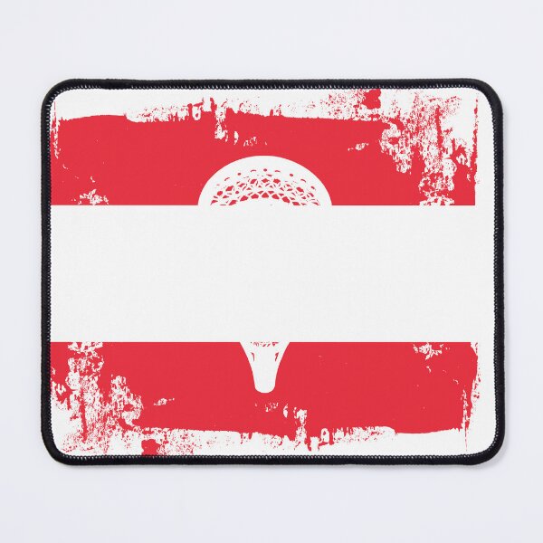 Item preview, Lacrosse Flag with Stickhead - Austria designed and sold by Lax-Love.