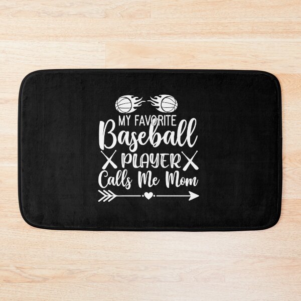 Item preview, My Favorite Baseball Player Calls me Mom mother baseball coach female women Vacation Inspiration Joy Mood designed and sold by DesignByHeartUK.