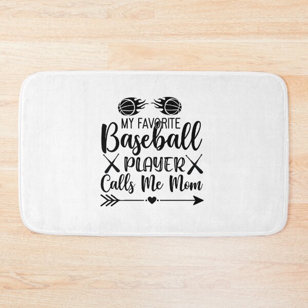 Item preview, My Favorite Baseball Player Calls me Mom mother baseball coach female women Vacation Inspiration Joy Mood designed and sold by DesignByHeartUK.