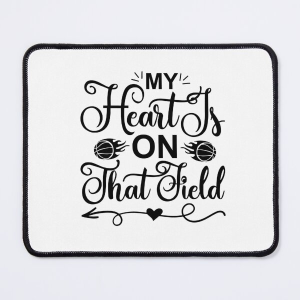 Item preview, My Heart is On That Field Love Baseball Lover Sports women Vacation Inspiration Joy Mood designed and sold by DesignByHeartUK.