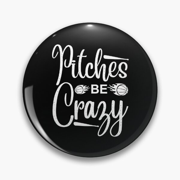 Item preview, Pitches Be Crazy My Heart is On That Field Love Baseball Lover Sports women Vacation Inspiration Joy Mood designed and sold by DesignByHeartUK.