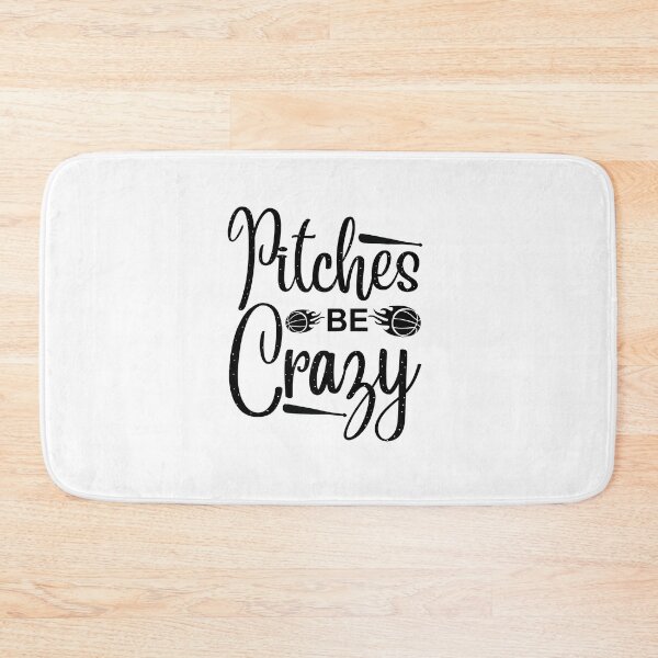 Item preview, Pitches Be Crazy My Heart is On That Field Love Baseball Lover Sports women Vacation Inspiration Joy Mood designed and sold by DesignByHeartUK.