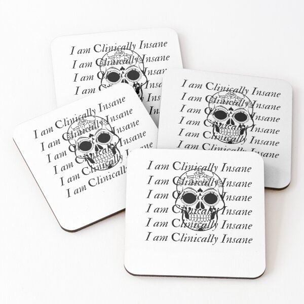 Item preview,   i am clinically insane designed and sold by NouhailaShop1.