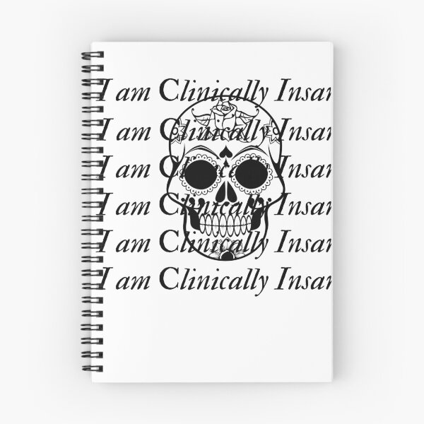Item preview,   i am clinically insane designed and sold by NouhailaShop1.