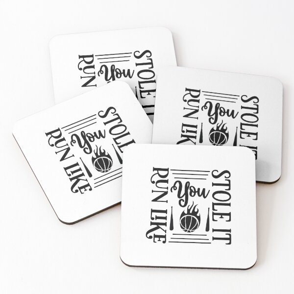 Item preview, Run Like You Stole It baseball lover baseball coach female women Inspiration Joy Mood designed and sold by DesignByHeartUK.