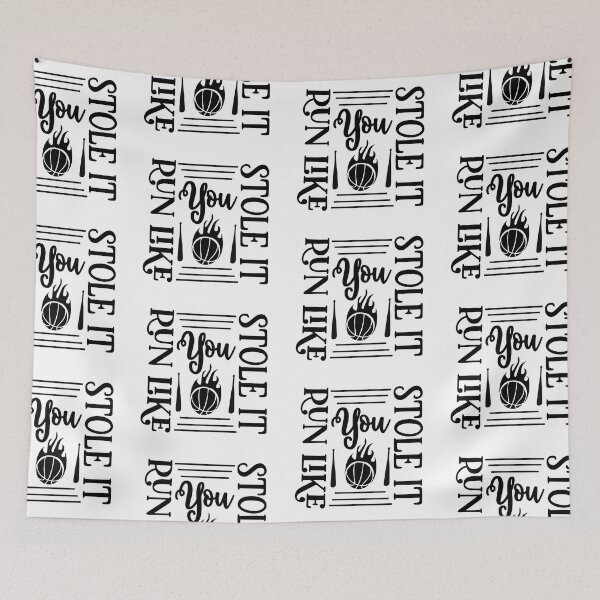 Item preview, Run Like You Stole It baseball lover baseball coach female women Inspiration Joy Mood designed and sold by DesignByHeartUK.