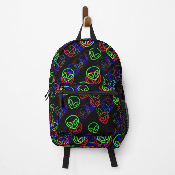 Item preview, RGB Alien Outline Glitch designed and sold by BigTexFunkadelic.