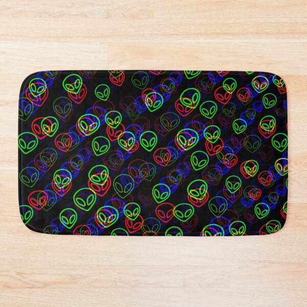Item preview, RGB Alien Outline Glitch designed and sold by BigTexFunkadelic.