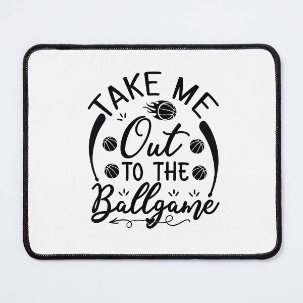 Item preview, Take Me Out to The Ballgame Fan baseball lover baseball coach Inspiration Joy Mood designed and sold by DesignByHeartUK.