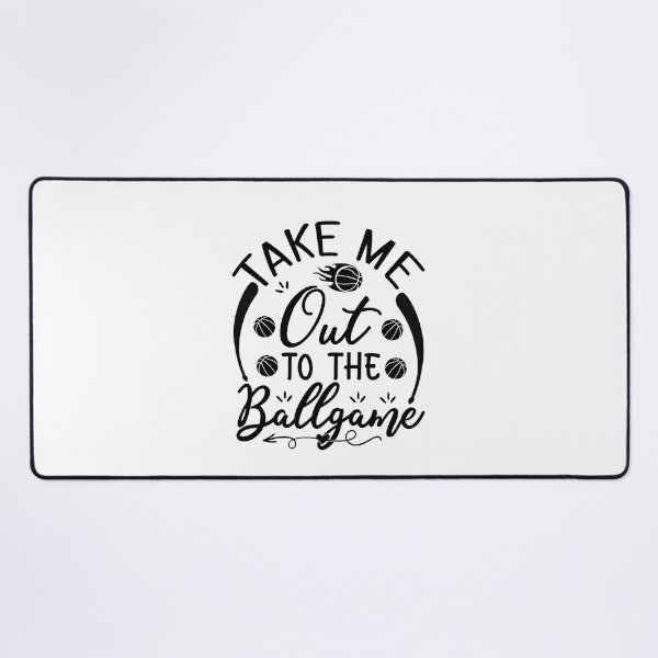 Item preview, Take Me Out to The Ballgame Fan baseball lover baseball coach Inspiration Joy Mood designed and sold by DesignByHeartUK.
