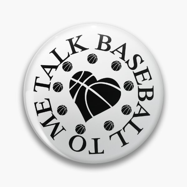 Item preview, Talk Baseball To Me Biggest Fan baseball lover baseball coach Inspiration Joy Mood designed and sold by DesignByHeartUK.
