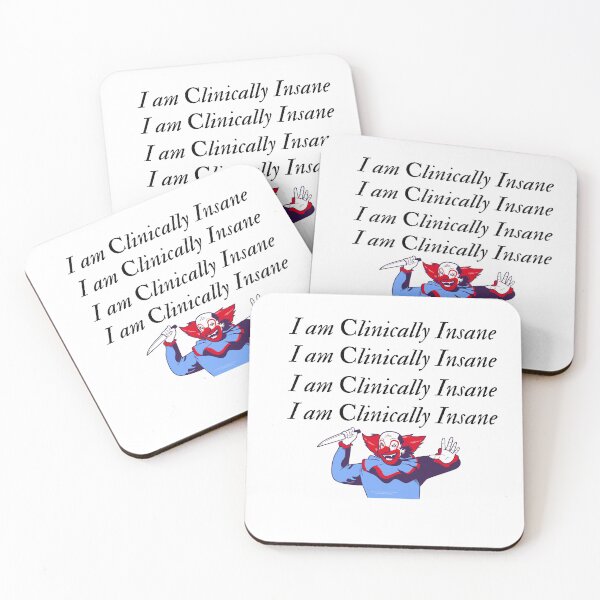Item preview, i am clinically insane designed and sold by NouhailaShop1.