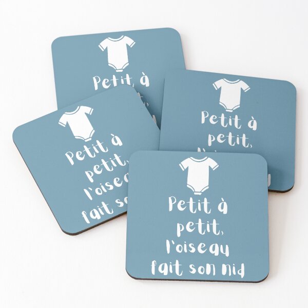 Aperçu de l'œuvre Baby shower français pour un garçon créée et vendue par Voici.