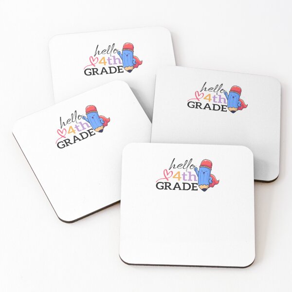 Item preview, Hello 4th Grade designed and sold by FantasticBee.