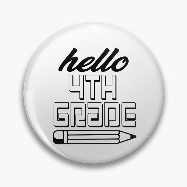 Item preview, Hello 4th Grade designed and sold by FantasticBee.