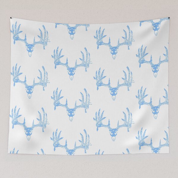 Item preview, Deer Skull blue designed and sold by Saltypro.