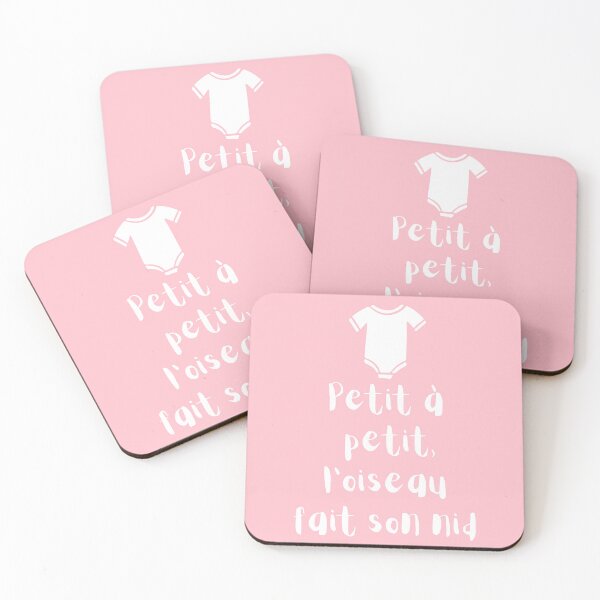 Aperçu de l'œuvre Baby shower français pour une fille créée et vendue par Voici.