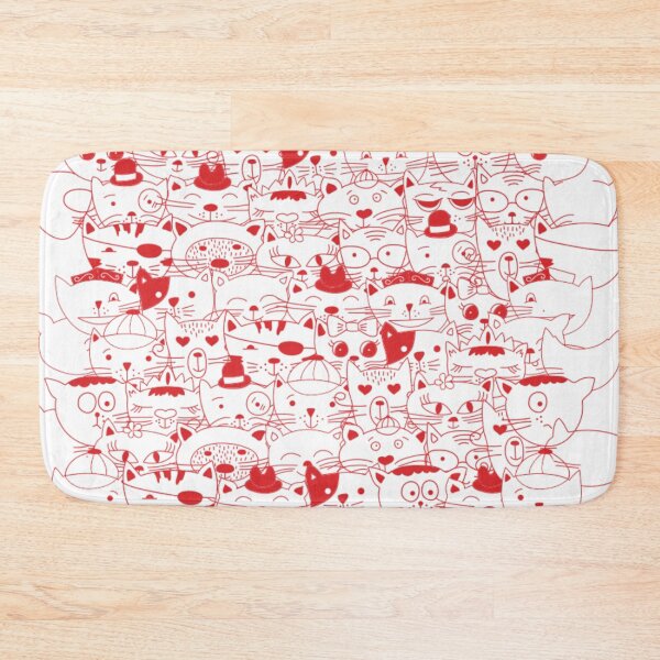 Item preview, Adorable Cat Lover Pattern Design,  designed and sold by antevasinart.