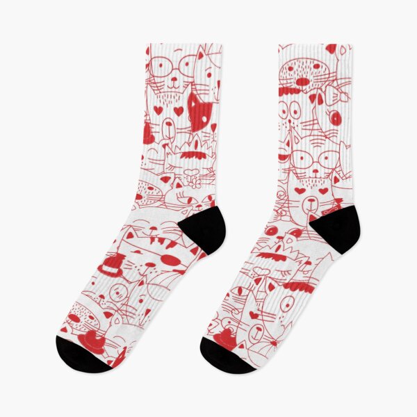 Item preview, Adorable Cat Lover Pattern Design,  designed and sold by antevasinart.