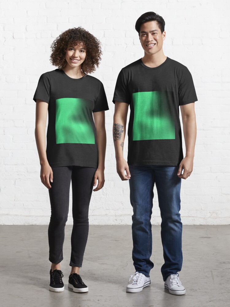 Black to Green Gradient - Ombre Graphic T-Shirt for Sale by