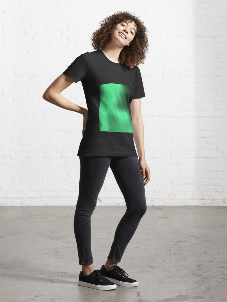 Black to Green Gradient - Ombre Graphic T-Shirt for Sale by