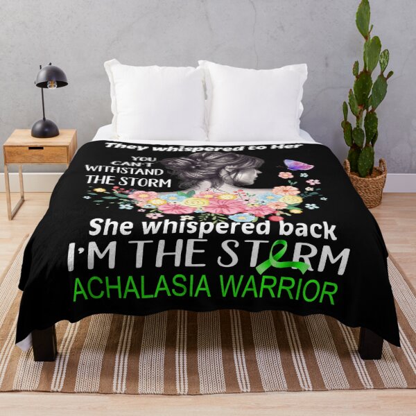 Item preview, Achalasia Warrior Whispered Back I'm The Storm Achalasia Awareness designed and sold by Hatjar.
