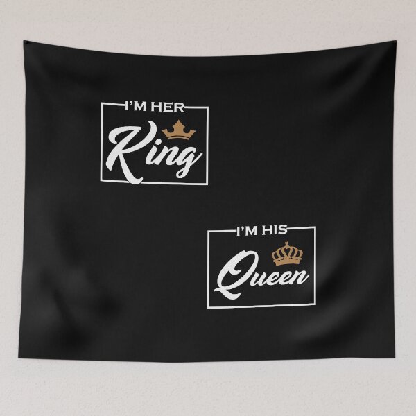 Item preview, King and Queen designed and sold by Galastore.