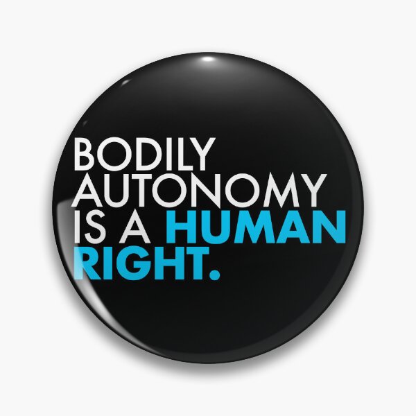 Item preview, Bodily Autonomy is a Human Right (teal) designed and sold by Thelittlelord.