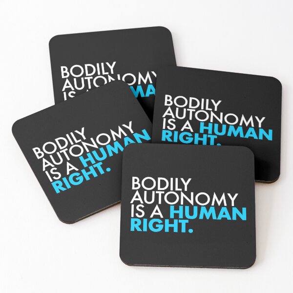 Item preview, Bodily Autonomy is a Human Right (teal) designed and sold by Thelittlelord.