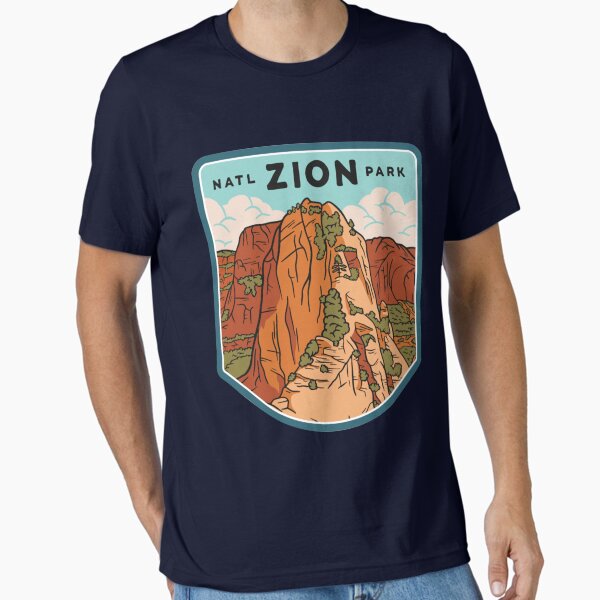 Vista previa del artículo con la obra «Parque Nacional Zion Cool Zion Utah Recuerdo», diseñado y vendido por amartis.
