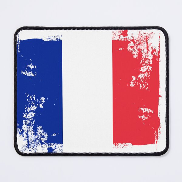 Item preview, Lacrosse Flag with Stickhead - France designed and sold by Lax-Love.